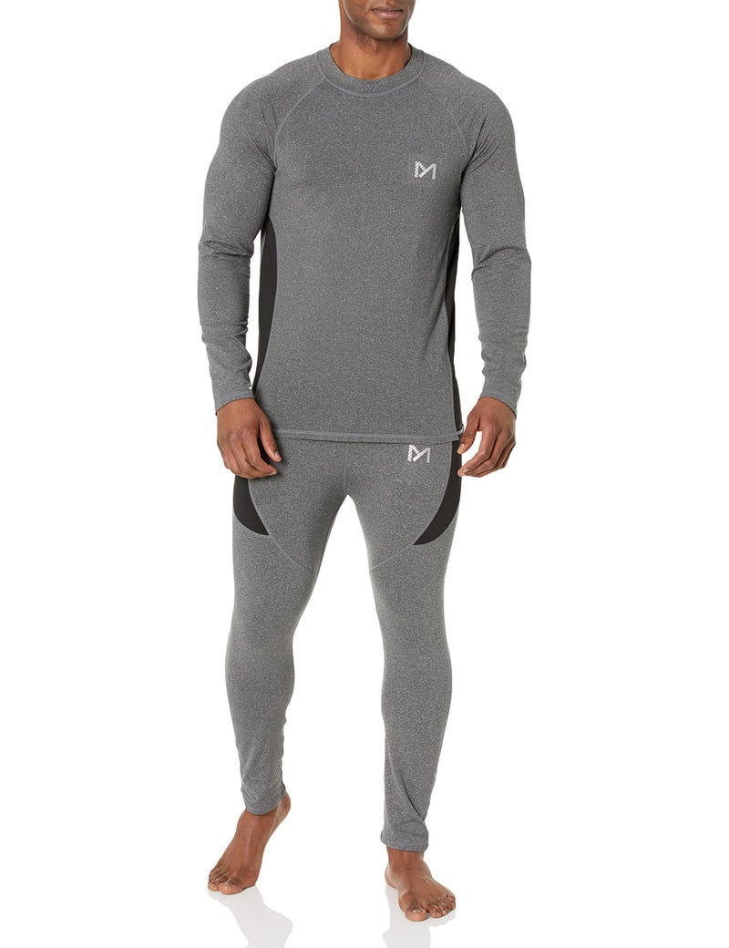 MEETYOO Men's Thermal Underwear Set Sport Long Johns Base Layer - Image 1